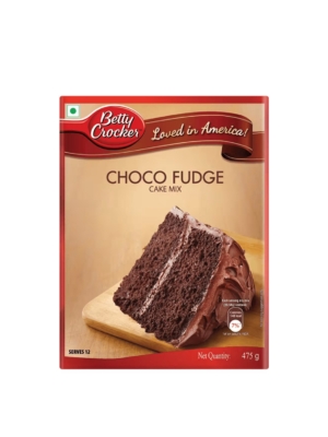 Betty Crocker Choco Fudge Instant Cake Mix Powder -475 G