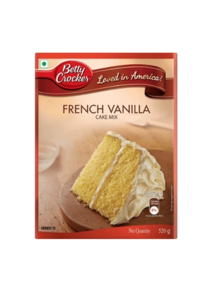 Betty Crocker French Vanilla Mix | 
Instant Cake Mix Powder - 520 G