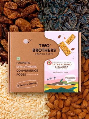 Two Brothers Organic Farms NutriBars (9 Energy Bars, 300G)