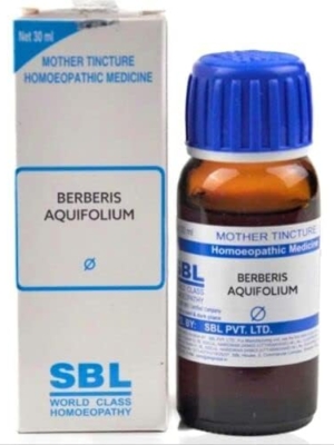 SBL Berberis Aquifolium Mother Tincture Q Drop - 30ml - Pack Of 2 Bottles