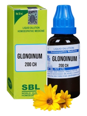 SBL Glonoinum 200 Homeopathic Medicine - Set of 1 Bottle