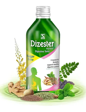 Dr.Willmar Schwabe Dizester Herbal Sugar Free Degestive Tonic, 200 ml