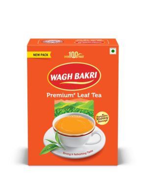 Wagh Bakri Assam, Premium Leaf Tea Carton Pack,500 Gram