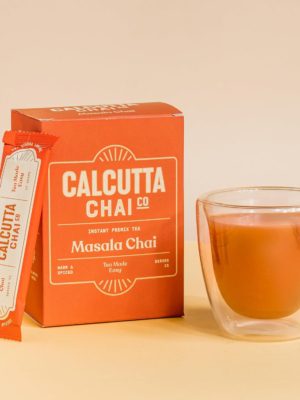 Calcutta Chai Co Masala Chai | Instant Tea Premix | 15 Sachets | 210 Gram |